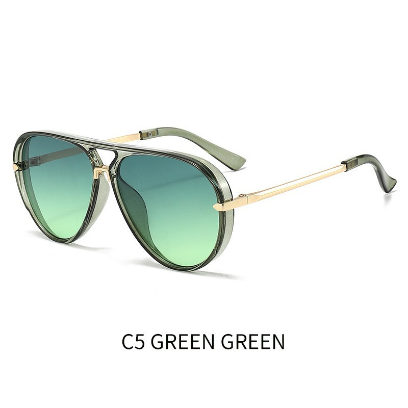 Grenzüberschreitende modische vielseitige trendige Internet-Promi-Sonnenbrille mit großem Rahmen, Krötenbrille, Sonnenbrille, neue europäische und amerikanische Sonnenbrille
