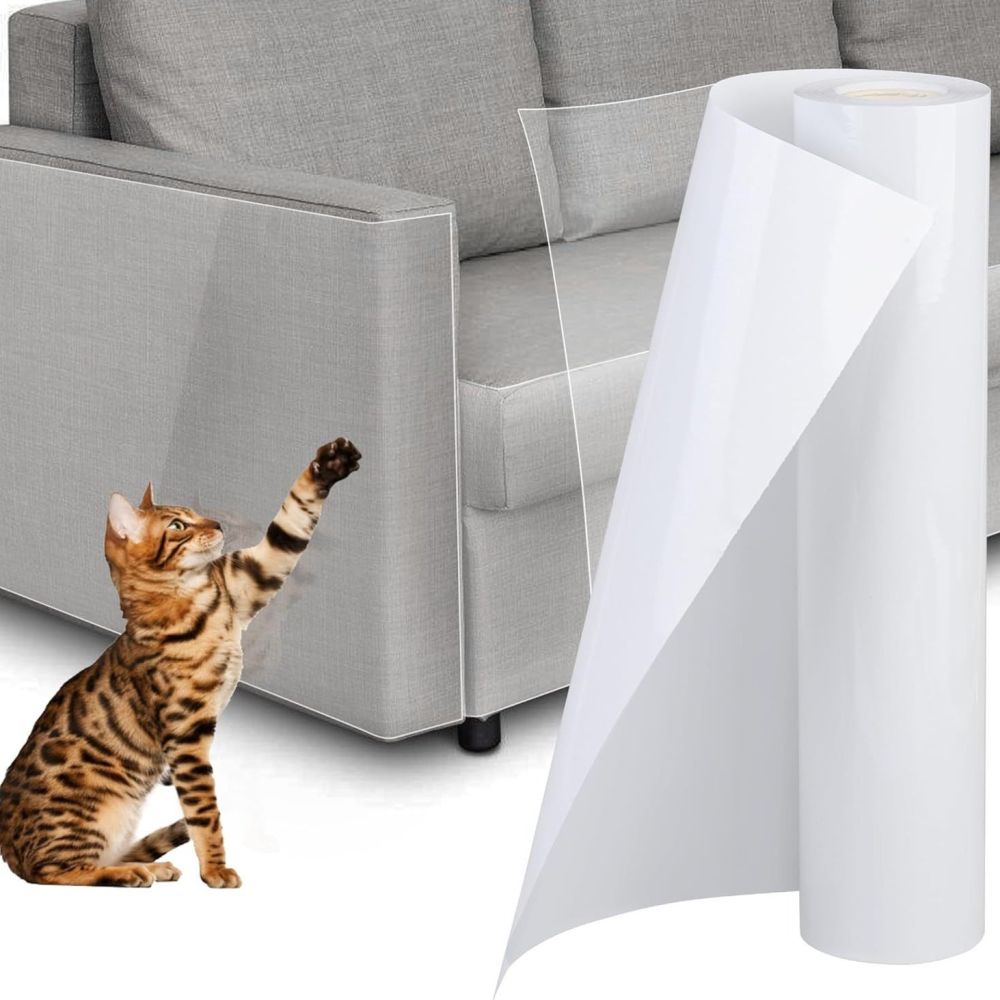 Katzenkratzschutz transparente PVC-Möbelaufkleber, abnehmbar