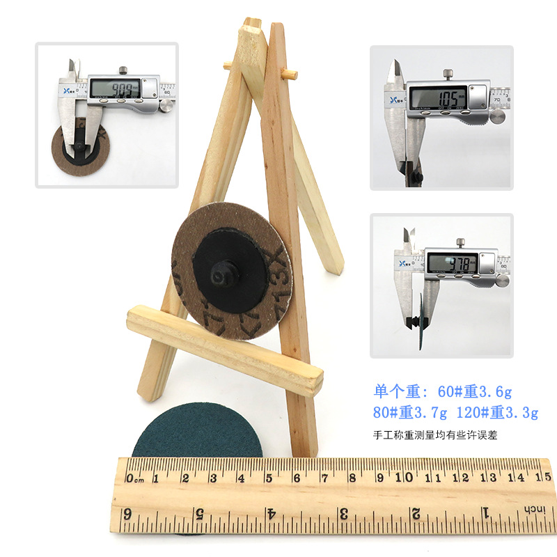 2 inch spiral torque sanding disc metal rust removal polishing disc rotary lock sanding disc deburring grinding disc