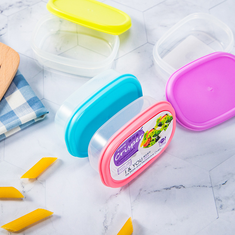 Küçük sebzelik mini mühürlü plastik kutu bebek maması takviyesi kutusu kantin gıda numune tutma kutusu anaokulu okul - 1