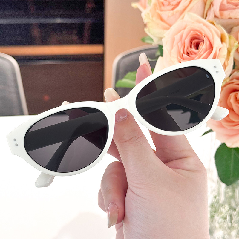 Yeni Polarize Erkek Güneş Gözlüğü Moda Tatil Tarzı Kedi Göz Çerçeve Güneş Gözlüğü Üstün Kalite UV Koruma Güneş Gözlüğü - 5