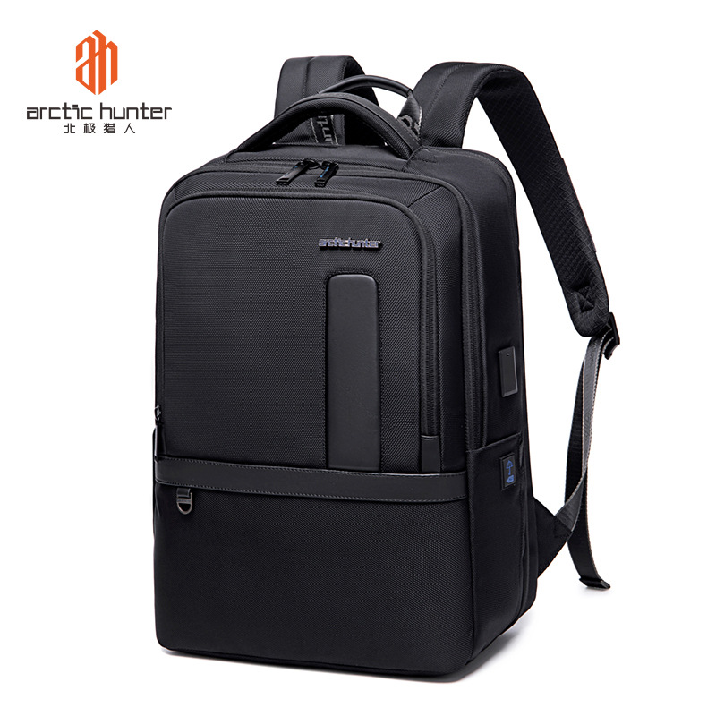 Hochwertige Business-Rucksack für Herren mit Erweiterungsfunktion, großer Kapazität für Geschäftsreisen, Laptop-Rucksack, multifunktional