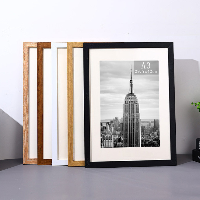 Large 8K Minimalist Wall Picture Frame, 16 inch, A3/A4 Display