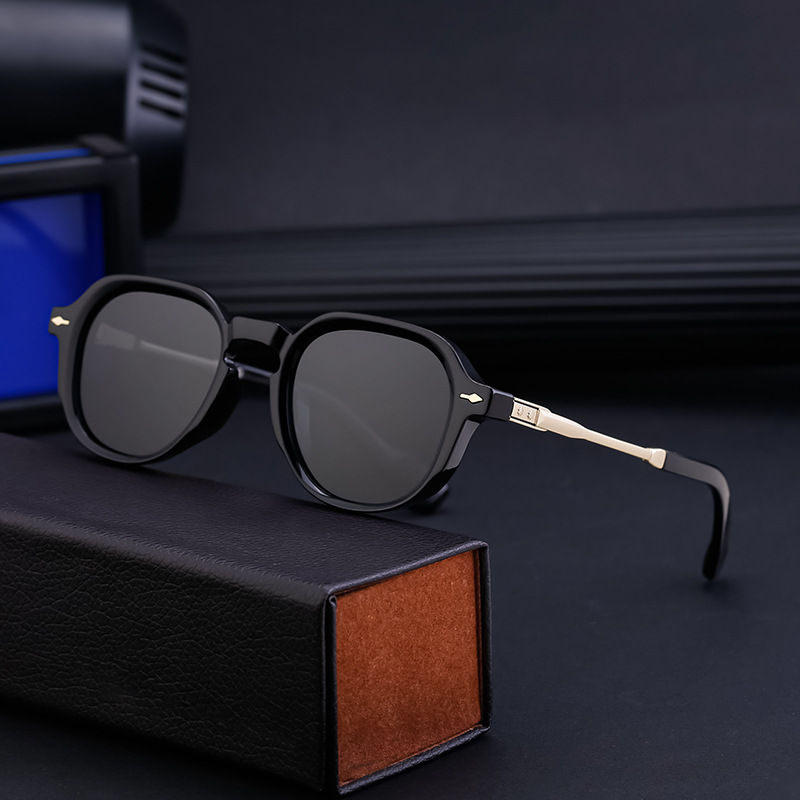 Neue europäische Mode polarisierte Sonnenbrillen vollständiger Rahmen Herren Outdoor-Sonnenbrillen Herren kleiner Rahmen Brille Sonnenbrillen - 4
