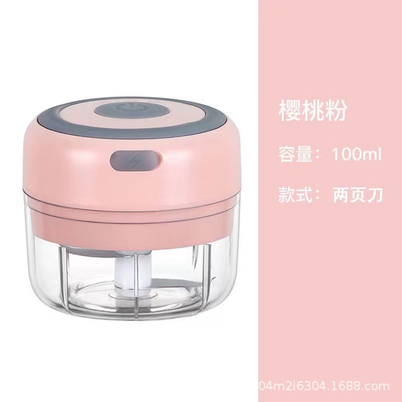 Wireless Electric Garlic Mincer Multifunctional Garlic Crusher Meat Grinder Kitchen Food Processor Blender Garlic Paste Maker - 12