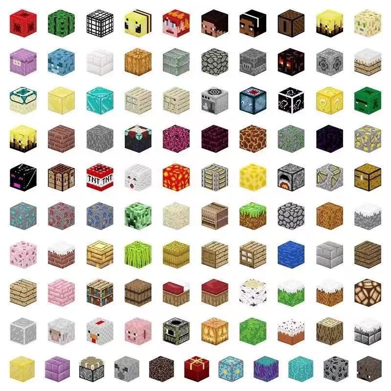 My Building World DIY Magnetik Küpler 2CM Küçük Parçacık Montajı Mıknatıslı Mıknatıs Çekme Çocuk Eğitici Oyuncak