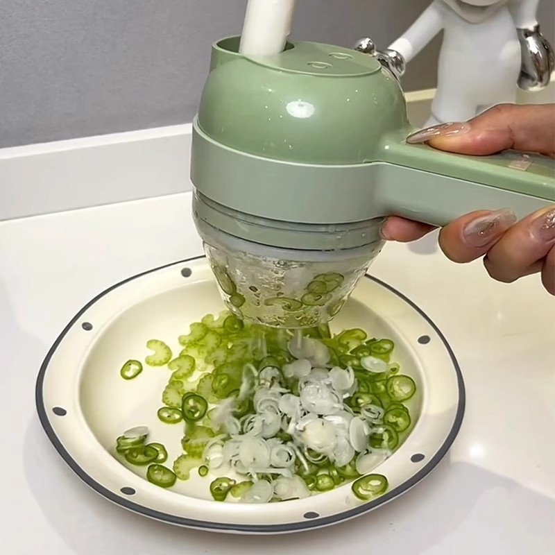 Electric Multifunctional Vegetable Chopper for Garlic and Ginger