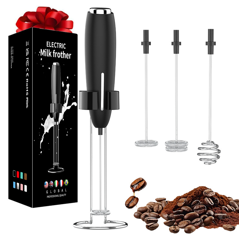 Manufacturer direct electric milk frother mini portable coffee milk frother egg beater cross-border Amazon - 13