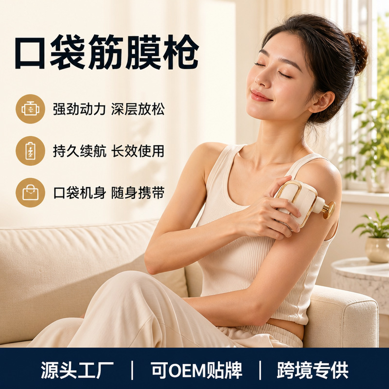 Portable Mini Fascia Gun, Muscle Relaxation Massager