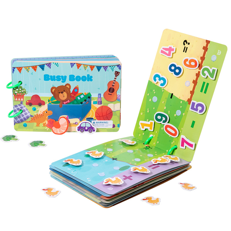 Bebek sessiz kitap, bebek oyuncağı, eğitici - 1