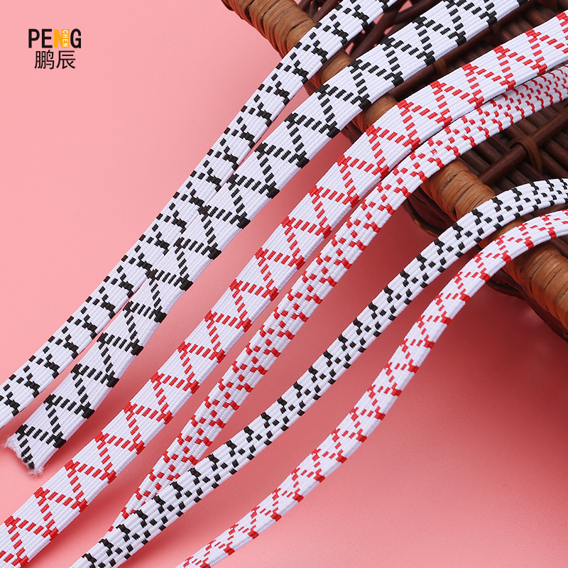 Double-Layer Latex Elastic Cord High Elasticity