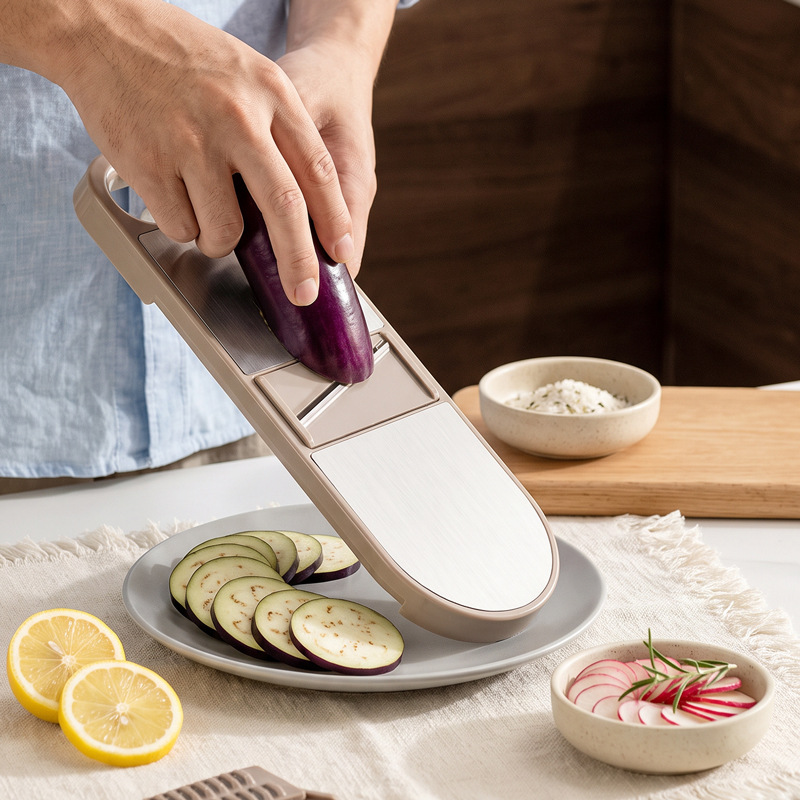 Multifunctional vegetable cutter with hand guard protector - 1
