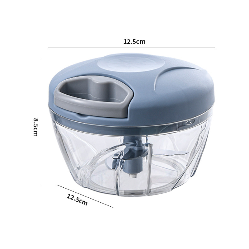 Garlic press, manual garlic press, multifunctional garlic crusher, ginger garlic grinder food supplement grinding machine, kitchen mini garlic mixer - 7