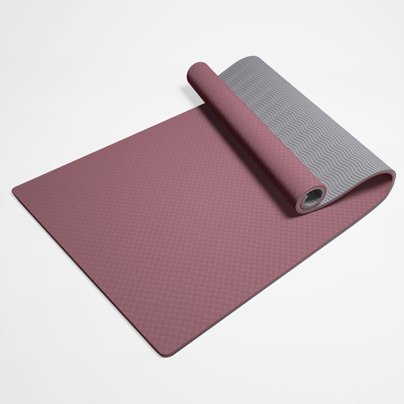 Extended TPE yoga mat manufacturer thickened non-slip fitness mat soundproof jump rope floor mat home dance mat wholesale - 11