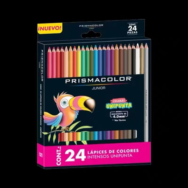 Sanford Prismacolor Oil-Based Colored Pencils Set of 48 Colors for Beginners, Zero Foundation Entry Level Kit, Pespma