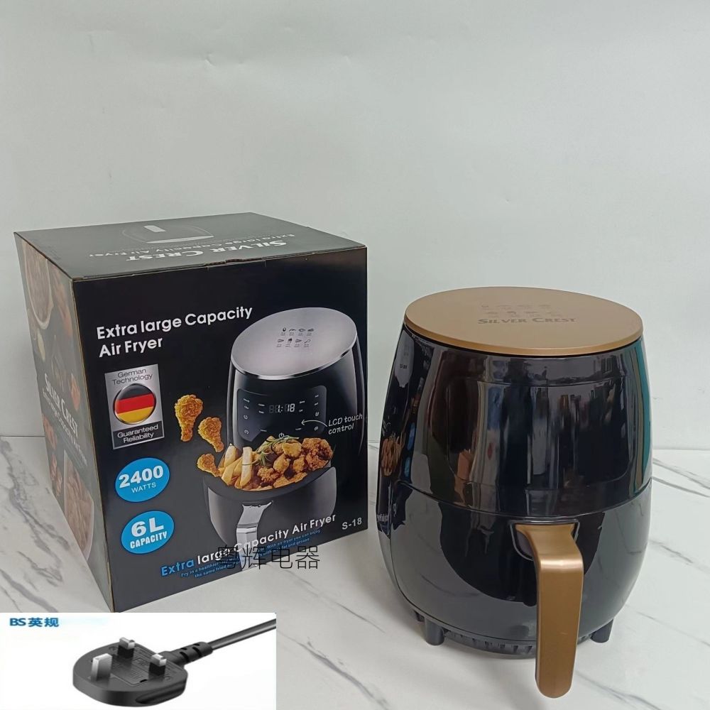 8L Air Fryer Multifunktion Intelligenter Touchscreen Großer Kapazität Airfryer Backofen Pommes Fritteuse Elektro-Fritteuse für grenzüberschreitenden Handel - 8