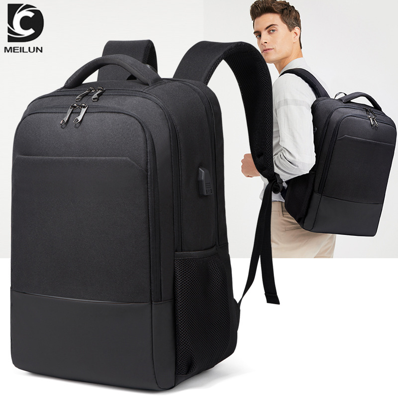 Neuer grenzüberschreitender Herren-Rucksack mit großem Fassungsvermögen Oxford-Stoff-Rucksack bedruckter LOGO Business-Laptop-Rucksack Reiserucksack