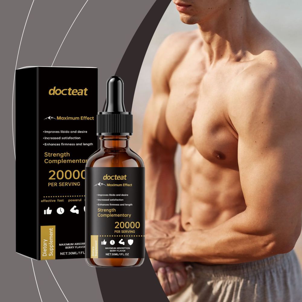 Docteat Strength Supplement Drops, Blended with Multiple Ingredients for a Balanced Boost to an Energetic Life