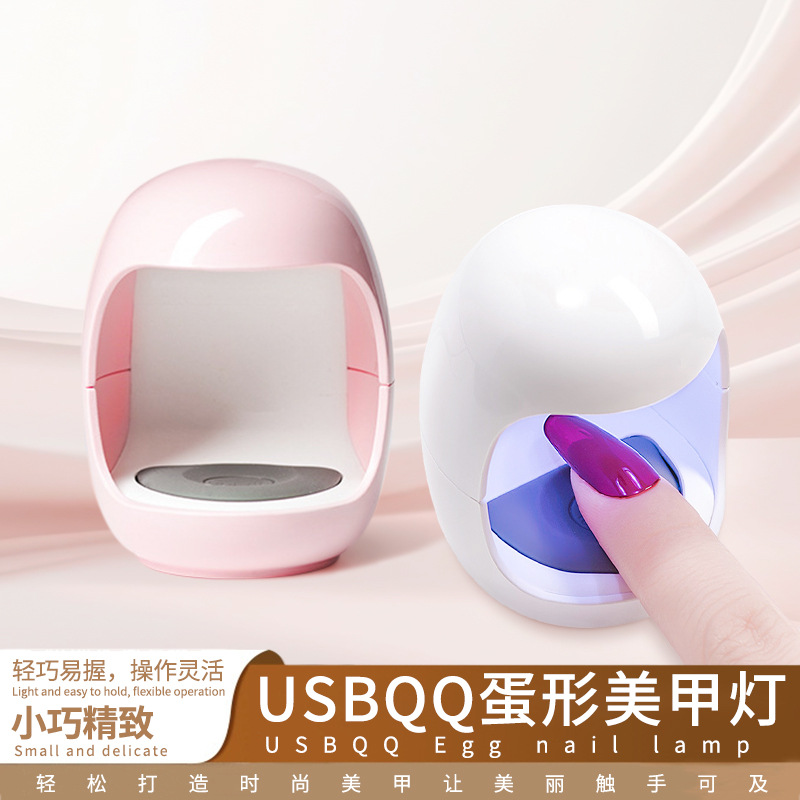 Mini tırnak UV lambası, USB şarjlı, taşınabilir - 1