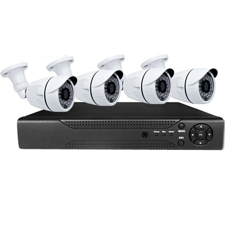 CCTV güvenlik sistemi AHD 1080P 4 kanallı kit - 1