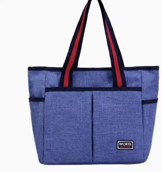 Neue Segeltuch-Handtasche Windelbörse mittelalter Einkaufstasche Multi-Layer-Tragetasche große Kapazität bequeme Damentasche - 13