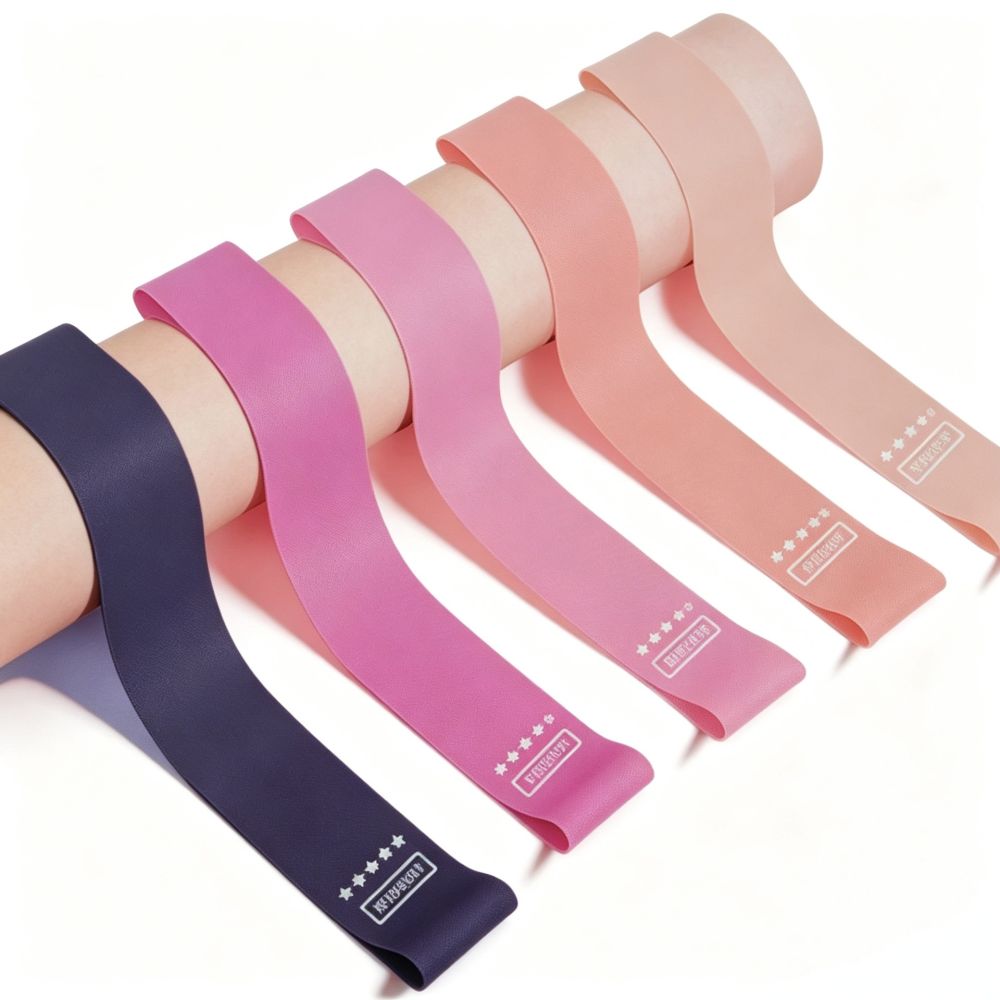 TPE elastic band fitness resistance band yoga fat burner weight loss hip shaper ring exercise hip shaping yoga resistance band wholesale - 7