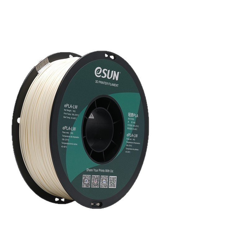 eSUN PLA-LW Hafif Köpüklü PLA Filament, 1 KG, 1.75mm