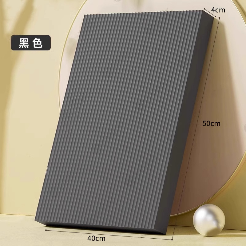 Ab Wheel Kneeling Pad Fitness Plank Mat Yoga Push-Up Core Training Balance Pad Thick Soft Mat - 13