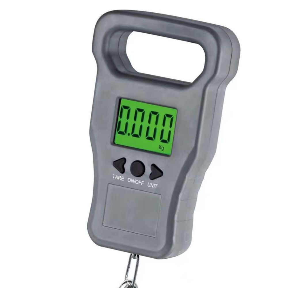 Taşınabilir ölçekli İngilizce versiyonu Çince versiyonu 50 kg kapalı ve açık kanca ölçeği balık dolandırıcılık önleyici taşınabilir kanca ölçeği bagaj ölçeği - 1