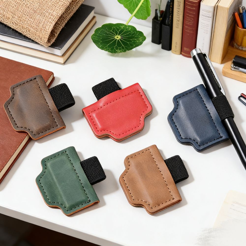 Magnetic Bookmark with Customizable Letters, Pen Holder - 1