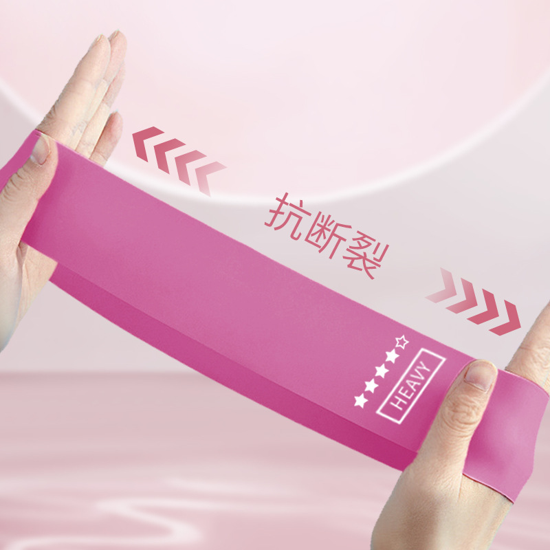 TPE elastik bant fitness direnç bandı yoga yağ yakıcı zayıflama halkası şekilli kalça şekillendirici yoga direnç bandı toptan satış