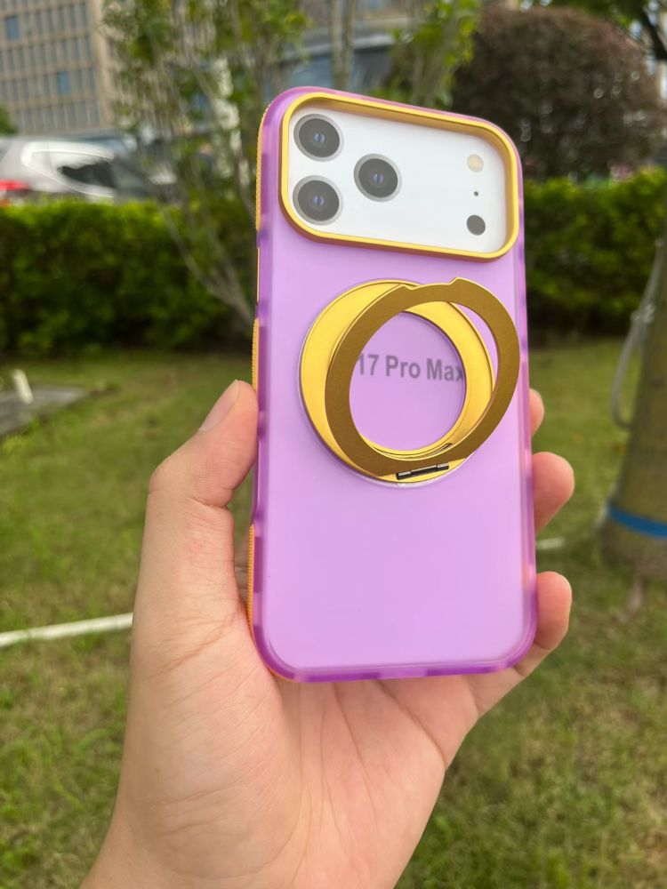 NEW新款撞色支架壳D5  IP11 IP16 IP17Promax IP18PROMAX保护套