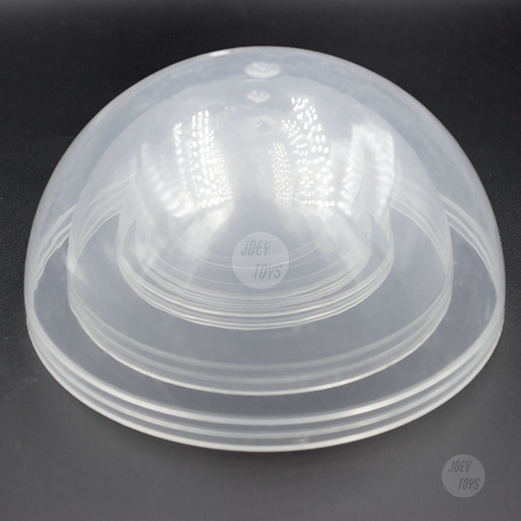 Transparent Plastic Gashapon Capsule, 28-160 mm, Refillable Empty Shell