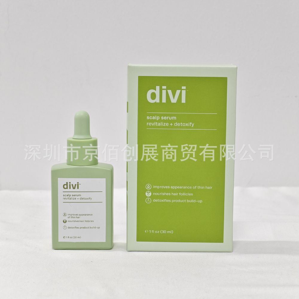 Divi Haarwachstumsöl Kopfhaut-Serum Kopfhautessenz revitalize+detoxify