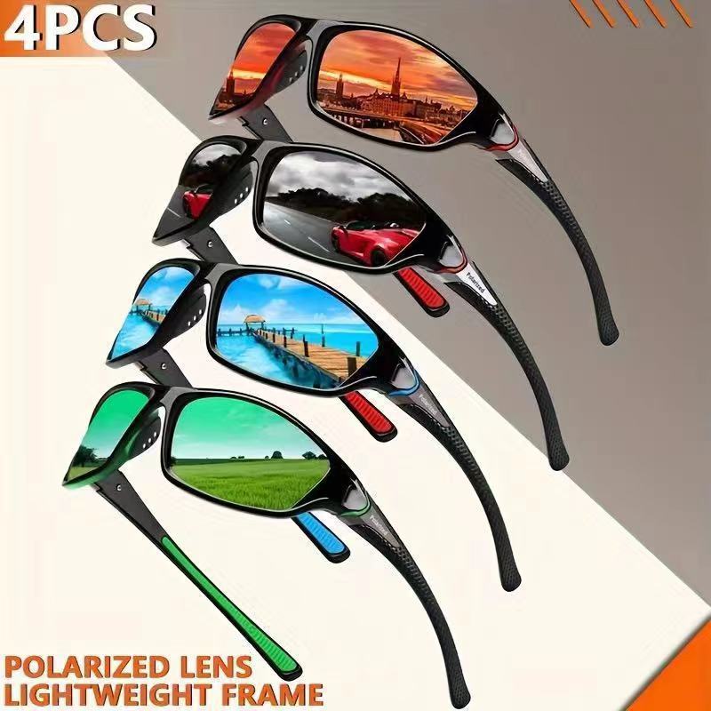 Grenzüberschreitende Direktversorgung polarisierte Sonnenbrillen UV-Schutz Europa Amerika Sport Outdoor Sportbrille Farbeffekt Radfahren Winddicht Bergsteigen D120 - 1