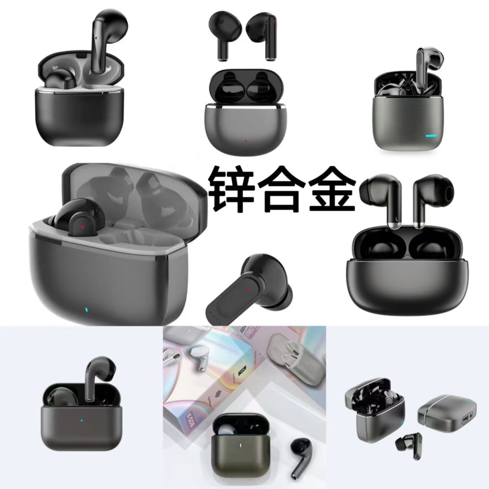 Sınır ötesi çok satan özel model K50 kablosuz kulak içi çinko alaşımlı Bluetooth kulaklıklar, spor stereo metal Bluetooth kulaklıklar.