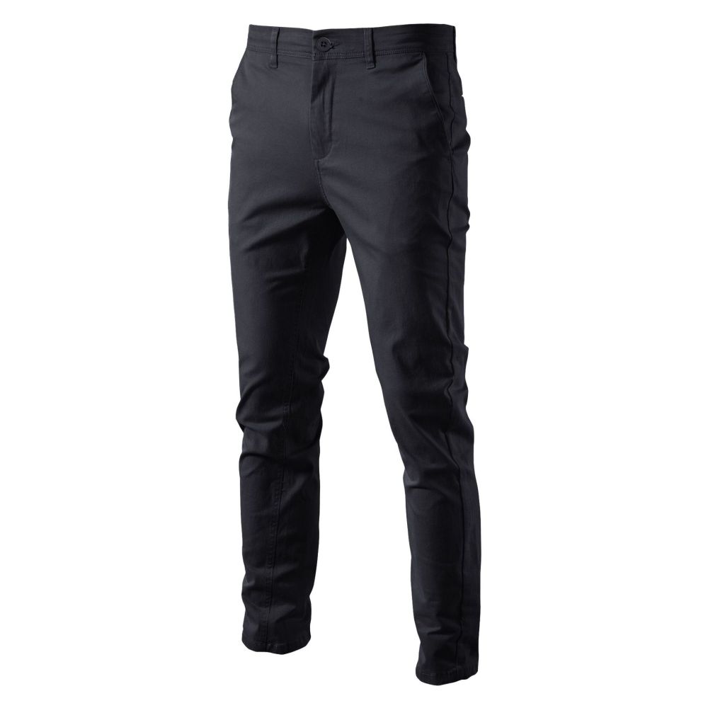 2024 Autumn Winter High Quality Men's Casual Pants Foreign Trade Breathable Men's Bottoms Youth Business Versatile Cotton Long Pants Wholesale