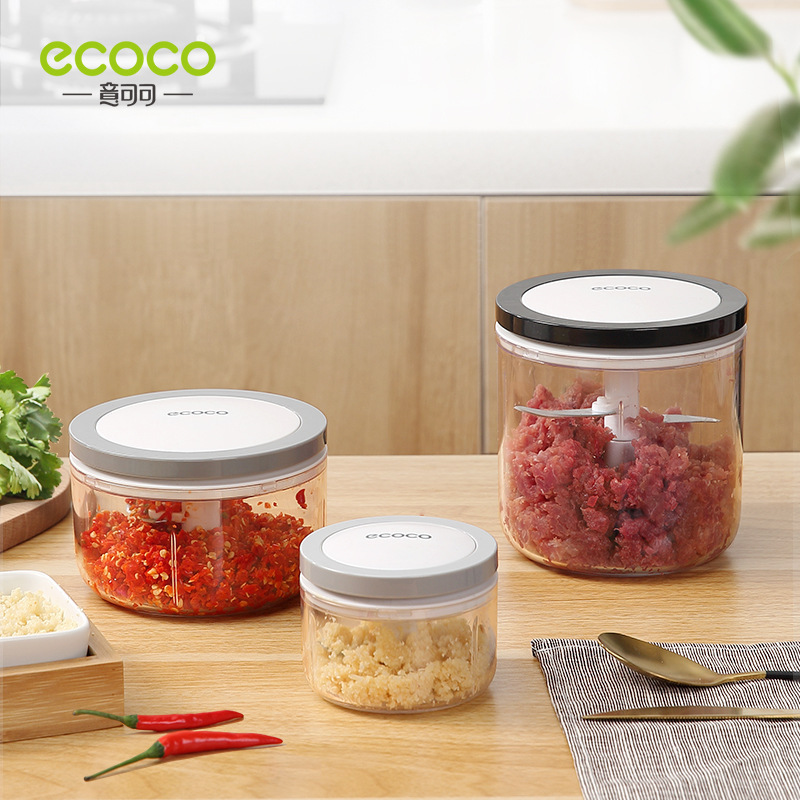 Manual garlic press, garlic crusher, household garlic press, garlic grinder, garlic mincer. - 1