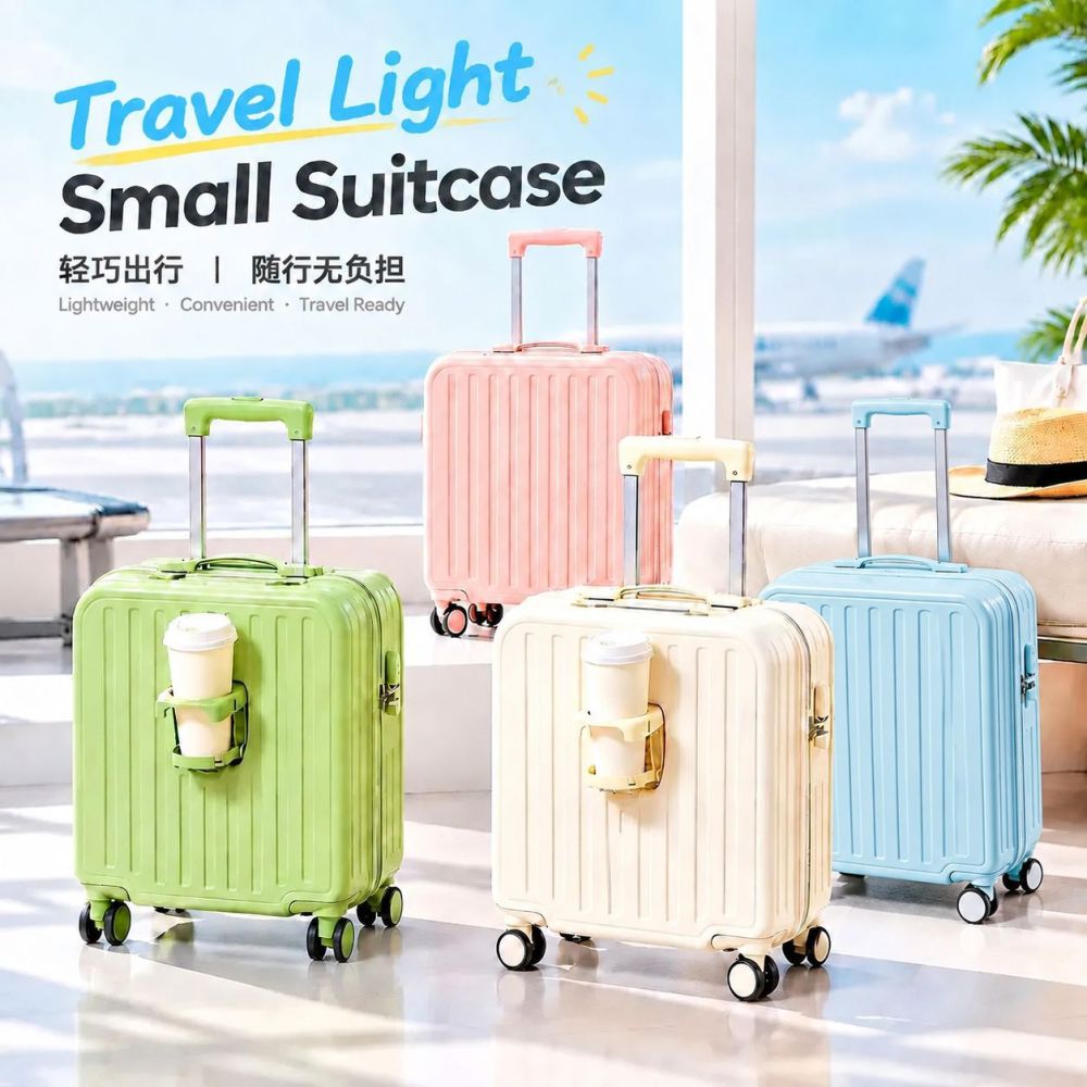 Luggage 18-20 inch, durable, password lock, student model