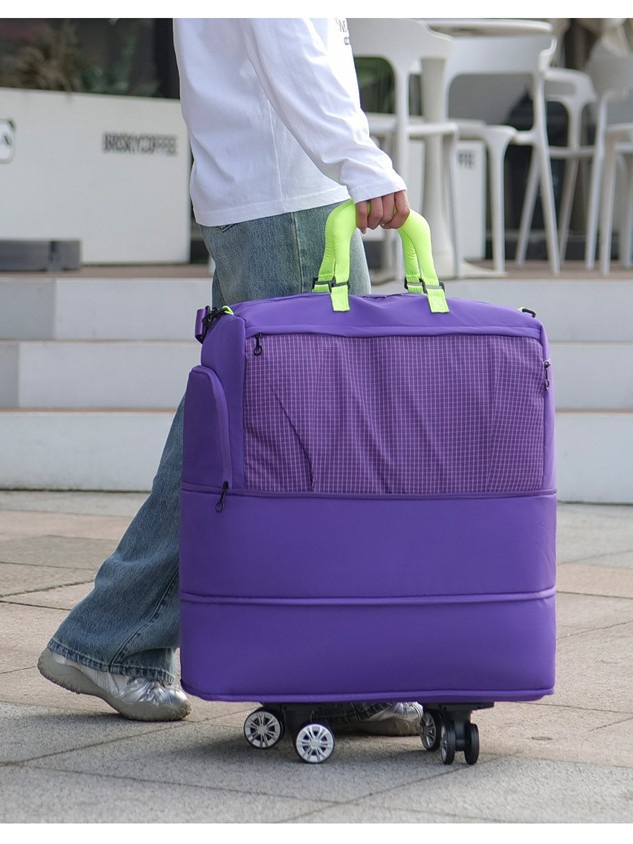 XXL-Reisetasche erweiterbar, Nass-Trocken-Trennung