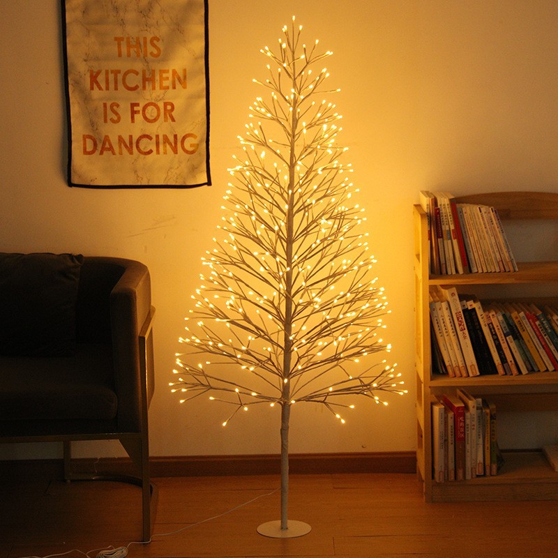 LED-Kunstweihnachtsbaumlichter, warmweiß, Raumdekoration