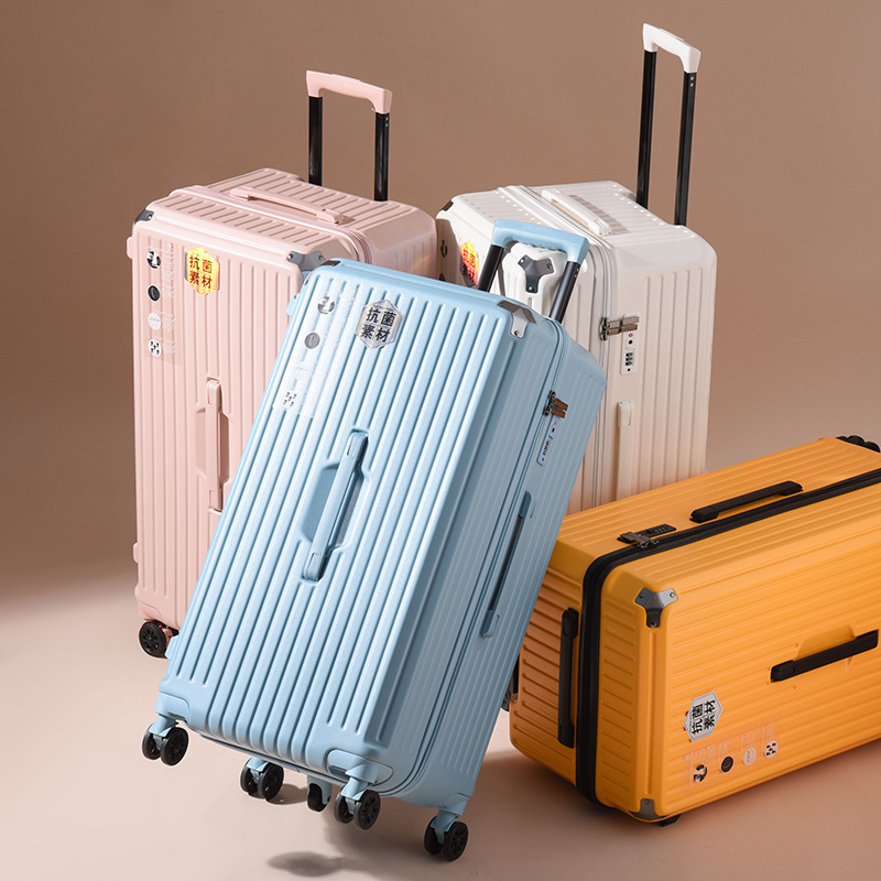 Wulun Large Capacity Trolley Luggage with Universal Wheels Travel Suitcase International Trip 30 Checked Baggage TSA Lock Carry-On Luggage 20 Inch