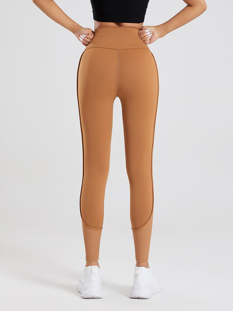 High-Waist Compression Yoga Pants, Tummy Control, Quick-Dry - 1