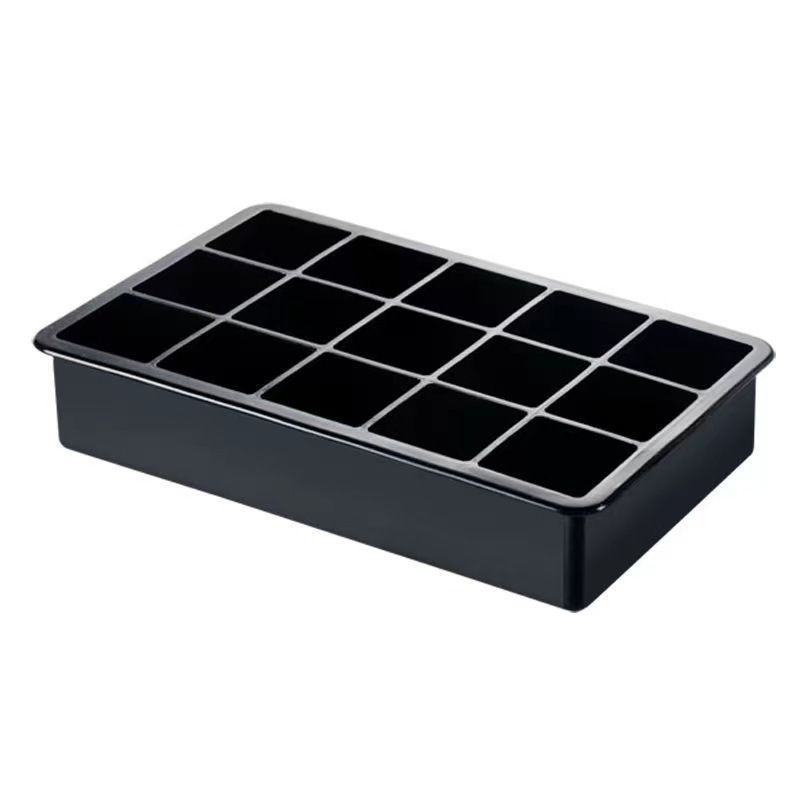 Silicone ice cube mold tray honeycomb ice box 15 grids DIY home freezer resistant molded homemade ice ball ice cube mold - 6