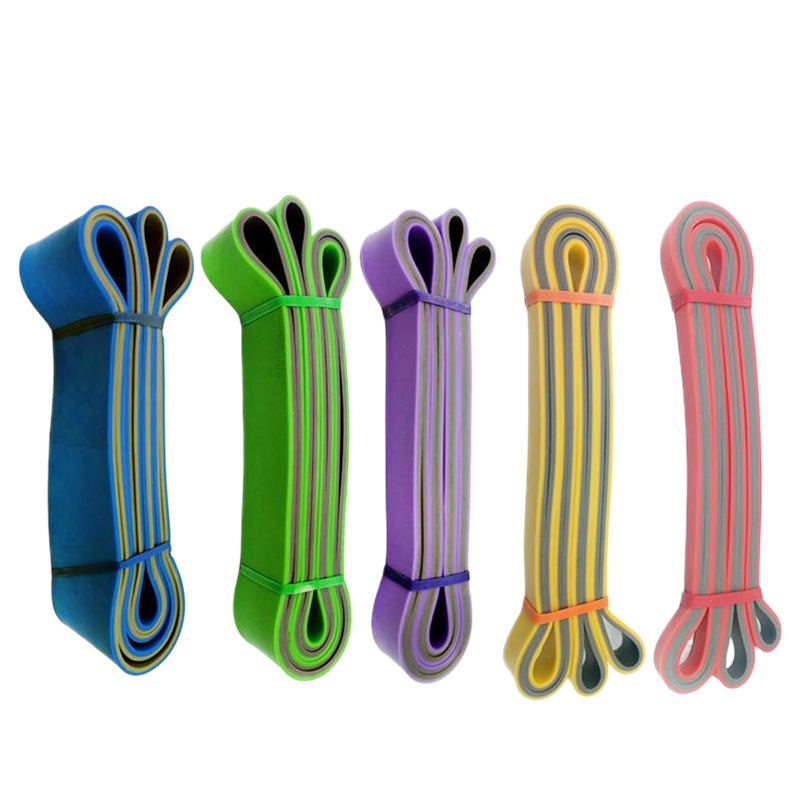 Elastik direnç bandı, 20-30 lbs, yoga bandı