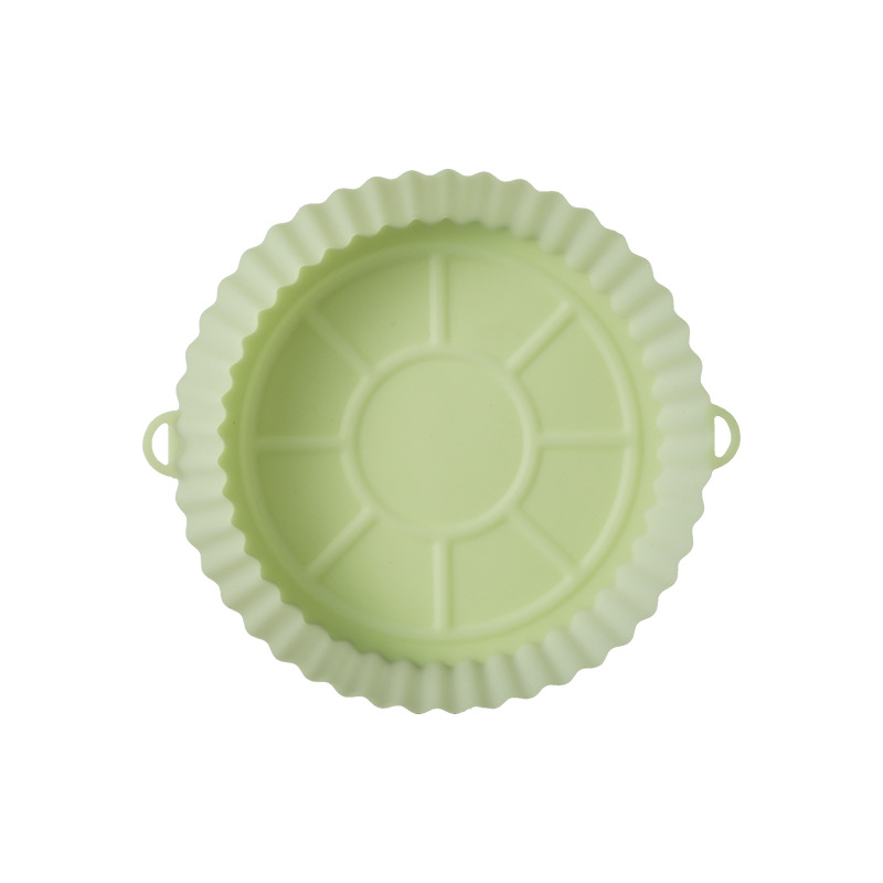 Grenzüberschreitende Luftfritteuse-Kochschale Airfryersiliconepo Luftfritteuse-Silikonschale Silikon-Friteuse-Unterlage - 13