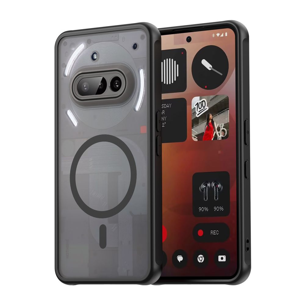 Samsung Z Fold 6 Hülle, Kohlefaser-Muster, magnetisches Laden kompatibel