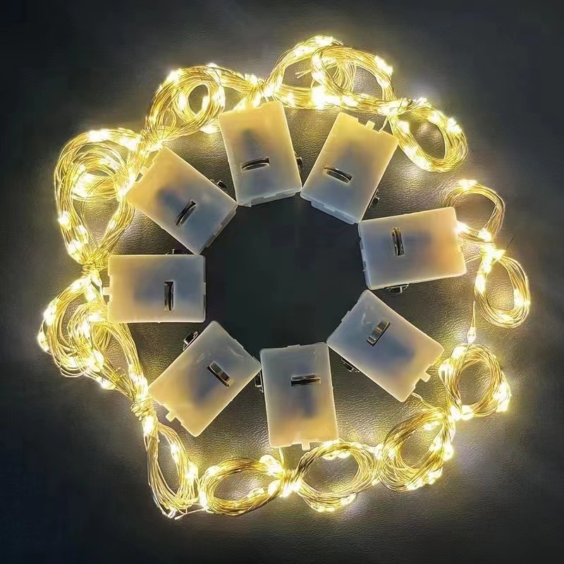 Small White Box LED Light, Gift Box Decoration, Christmas