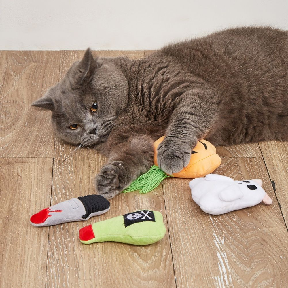 Halloween Catnip Toys for Cats, Relieves Boredom