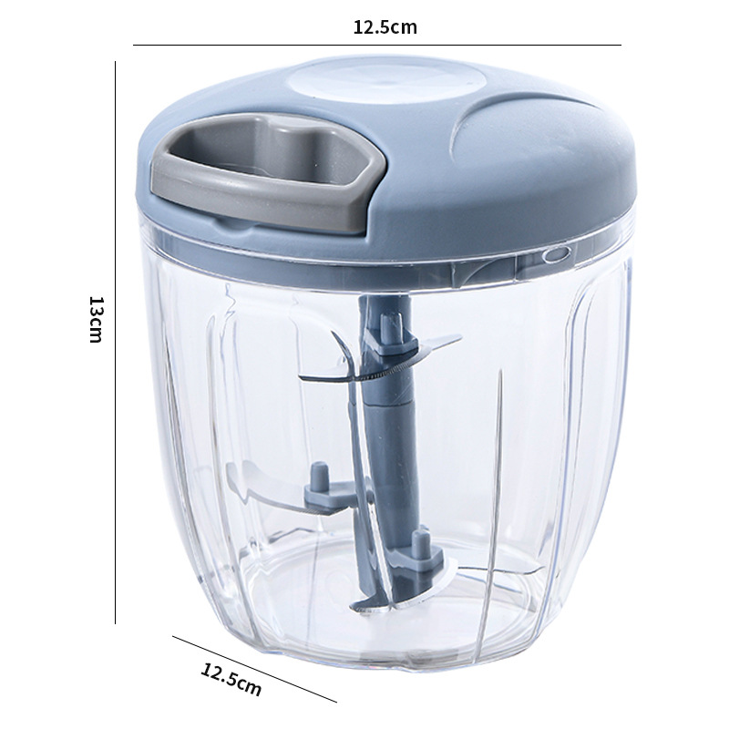 Garlic press, manual garlic press, multifunctional garlic crusher, ginger garlic grinder food supplement grinding machine, kitchen mini garlic mixer - 10